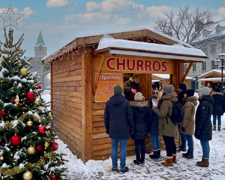 Churros camps est présent été comme hiver.